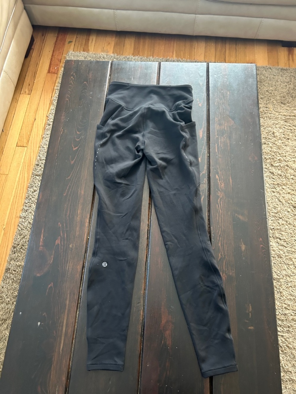 lululemon athletica Black Kids' High-Rise Performance Leggings